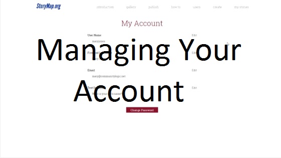 Managing Your Account
